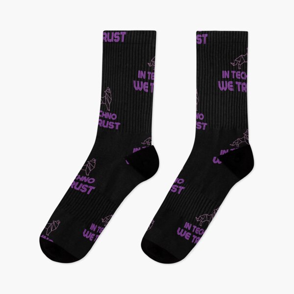 Item preview, In techno we Trust Purple Animal 2 designed and sold by kyds.