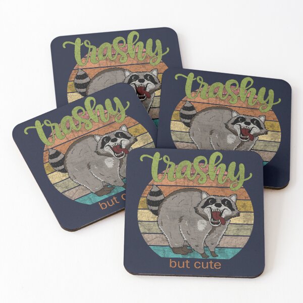Item preview, Raccoon - Trashy but cute designed and sold by ValentinaHramov.