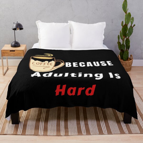 Item preview, Coffee Because Adulting Is Hard designed and sold by The Full Cart.