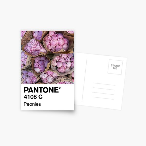 Gold and Purple Pantone Postcard for Sale by ec0naway