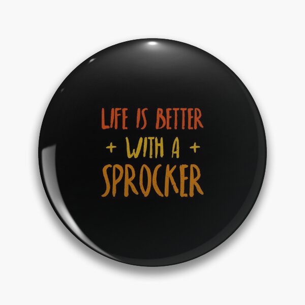 Item preview, Life Is Better With A Sprocker Funny Springer And Cocker Spaniel Dog Quote designed and sold by henrymencia.