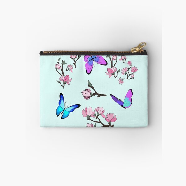 Item preview, Magnolia flowers and butterflies designed and sold by orangerinka.