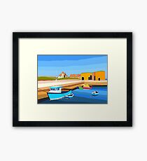 Beadnell Harbour Framed Print
