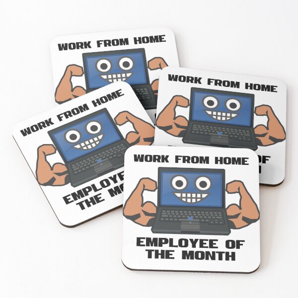 Item preview, Work From Home Employee Of The Month designed and sold by untagged-shop.