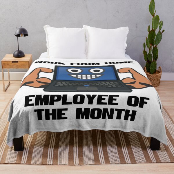 Item preview, Work From Home Employee Of The Month designed and sold by untagged-shop.