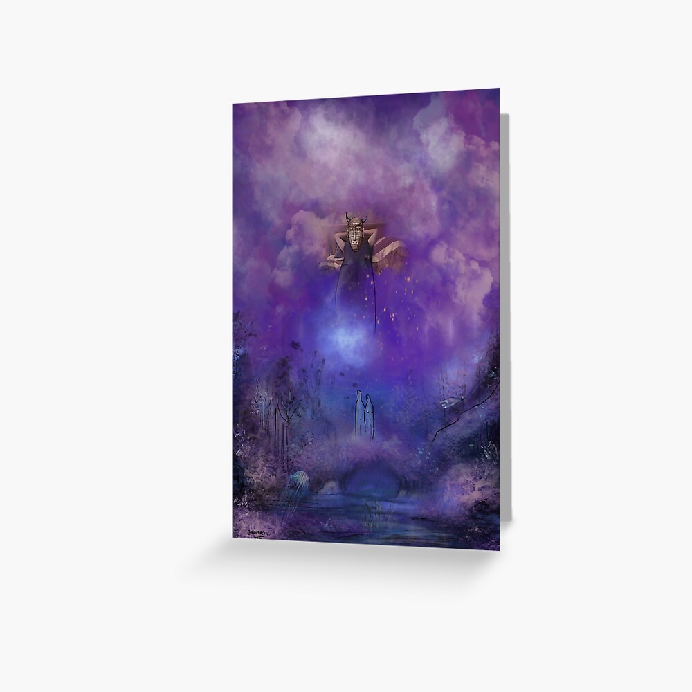 Item preview, Greeting Card designed and sold by anguanatatu.