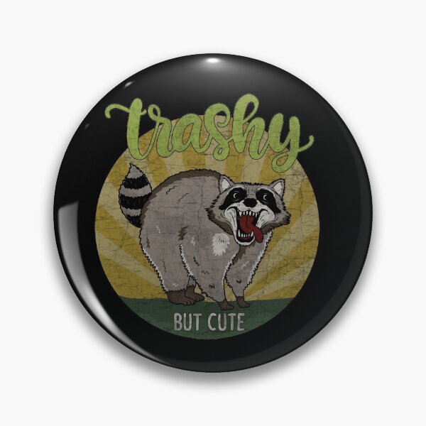 Item preview, Raccoon - Trashy but cute designed and sold by ValentinaHramov.