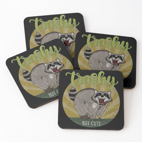 Item preview, Raccoon - Trashy but cute designed and sold by ValentinaHramov.