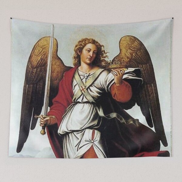 Artikelvorschau, Erzengel Michael mit Schwert und Krone entworfen und verkauft von Angelkrs.