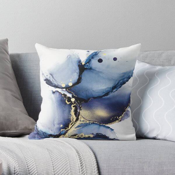 Blueberry Throw Pillow