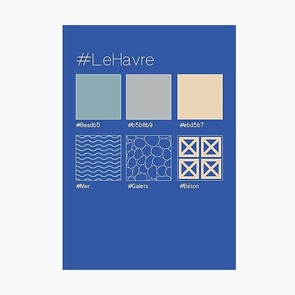 Item preview, Hashtag Le Havre designed and sold by bntbd.