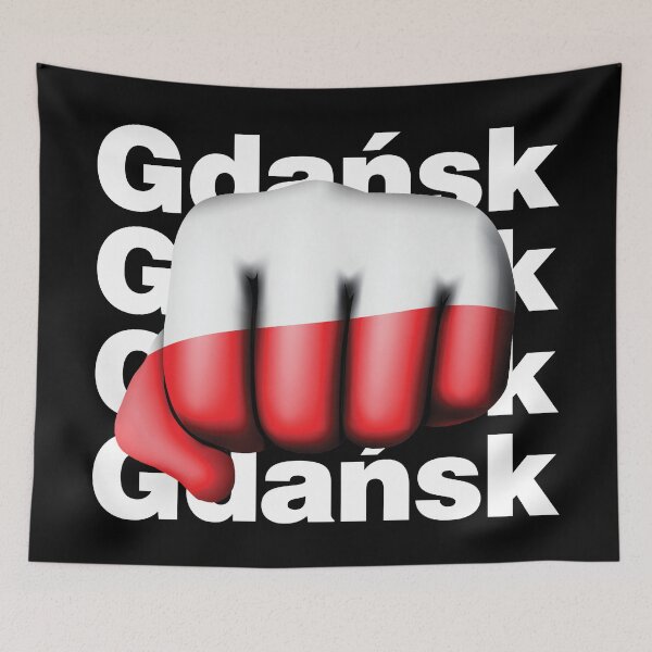 Item preview, Strong Gdansk Polski Fist Polish Flag Danzig designed and sold by elhefe.