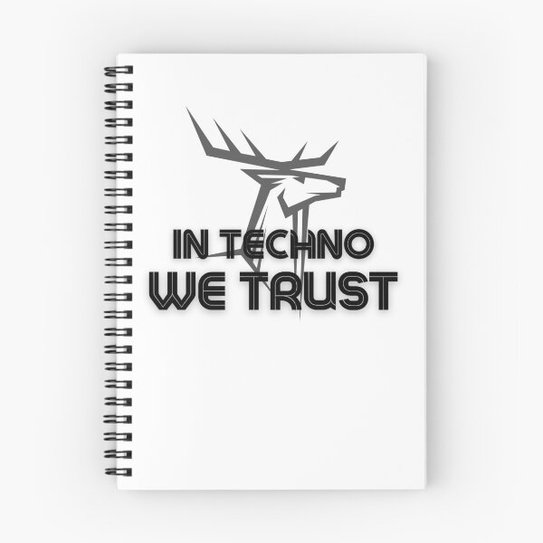Item preview,  In techno we Trust Black Animal designed and sold by kyds.