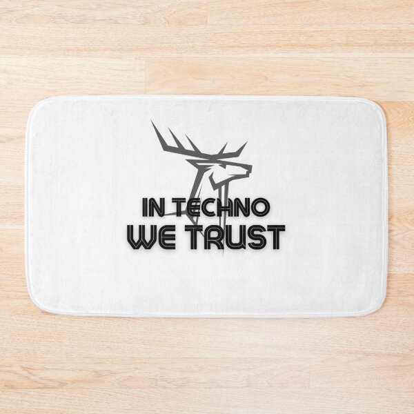 Item preview,  In techno we Trust Black Animal designed and sold by kyds.