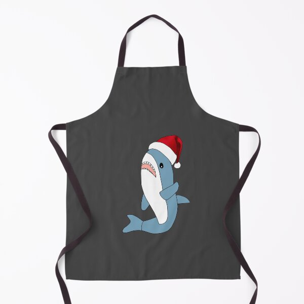 Item preview, Ikea Hai Blahaj, Santa hat designed and sold by BreadCrumbBird.