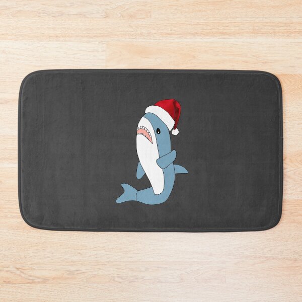 Item preview, Ikea Hai Blahaj, Santa hat designed and sold by BreadCrumbBird.