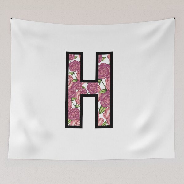 Item preview, Pretty Vintage Rose Letters - The letter H designed and sold by Pandoras-Boxx.