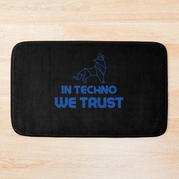 Item preview, In techno we Trust Animal Blue 2 designed and sold by kyds.