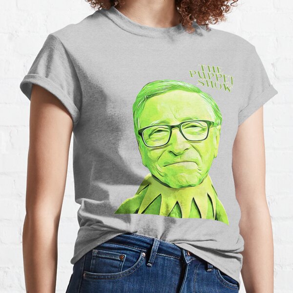 Bill Gates - The Puppet Master Classic T-Shirt