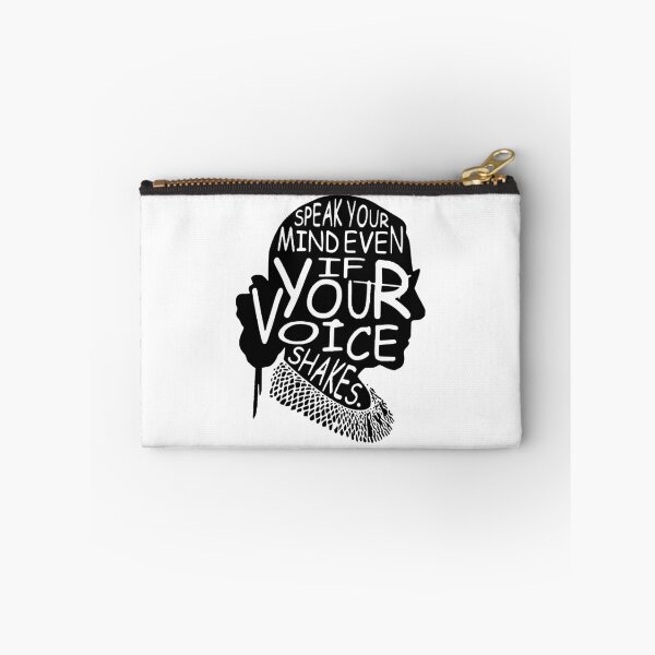 Item preview, Speak Your Mind Even If Your Voice Shakes RBG  designed and sold by maploondesigns.