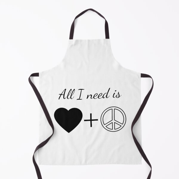 Item preview, peace and love designed and sold by JokesAndFun.