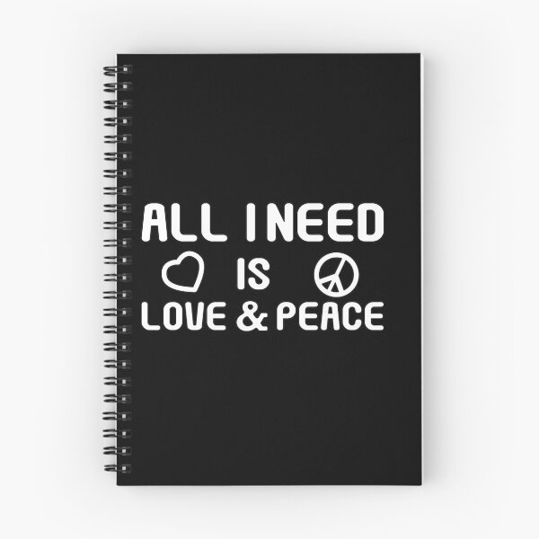 Item preview, All I need is Love and peace designed and sold by Migi-Desu.
