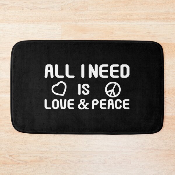 Item preview, All I need is Love and peace designed and sold by Migi-Desu.