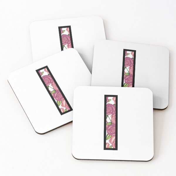 Item preview, Pretty Vintage Rose Letters - The letter I designed and sold by Pandoras-Boxx.