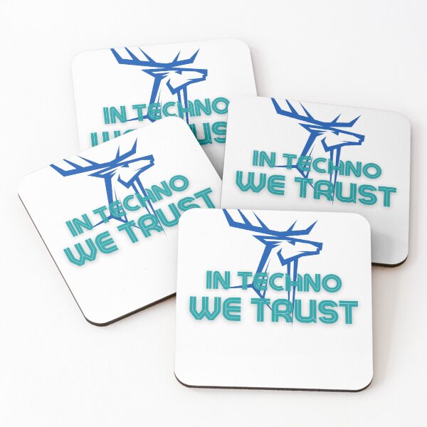 Item preview, In techno we Trust Animal Blue 2 designed and sold by kyds.
