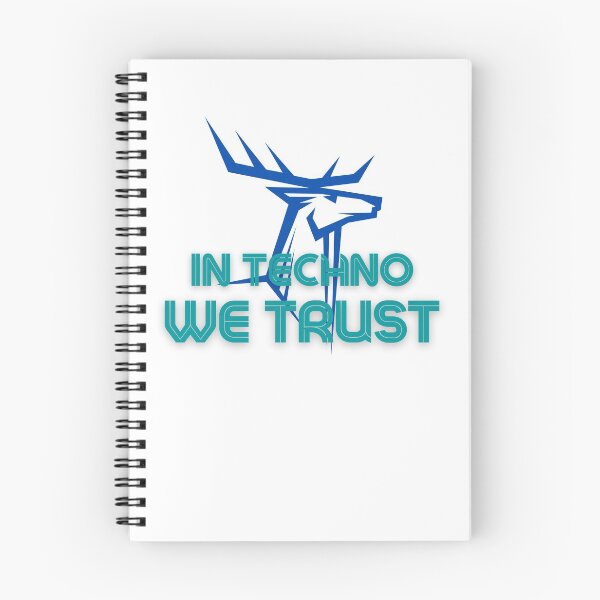 Item preview, In techno we Trust Animal Blue 2 designed and sold by kyds.