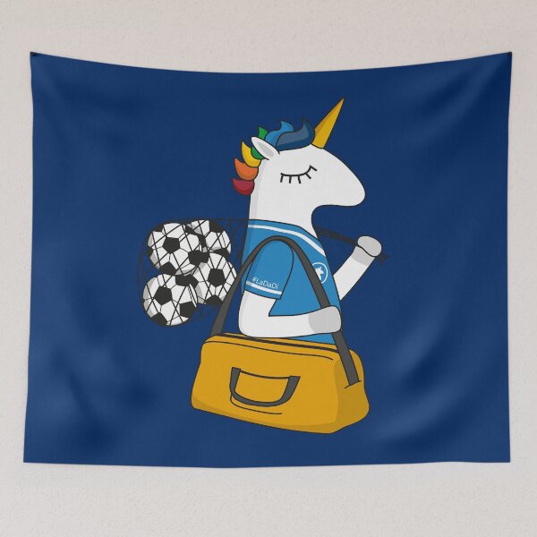 Item preview, Soccer unicorn designed and sold by LaDaDi.