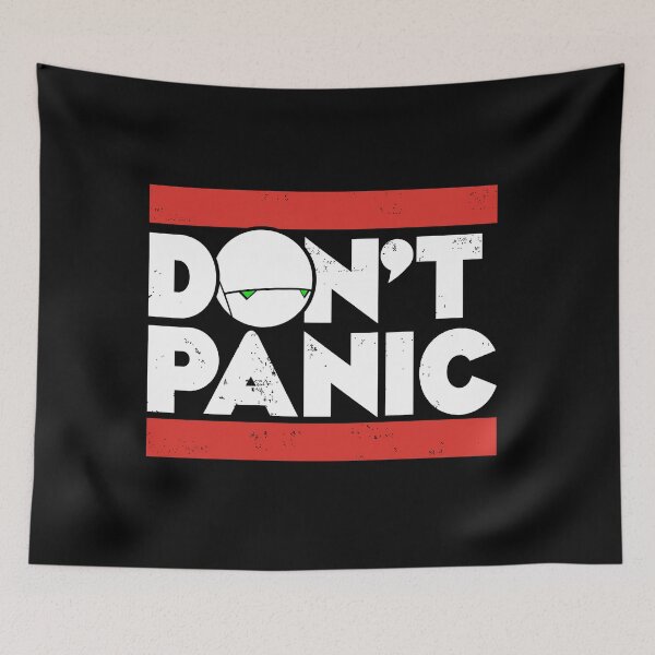 Item preview,  Don't Panic  designed and sold by Mariel  Toigo.