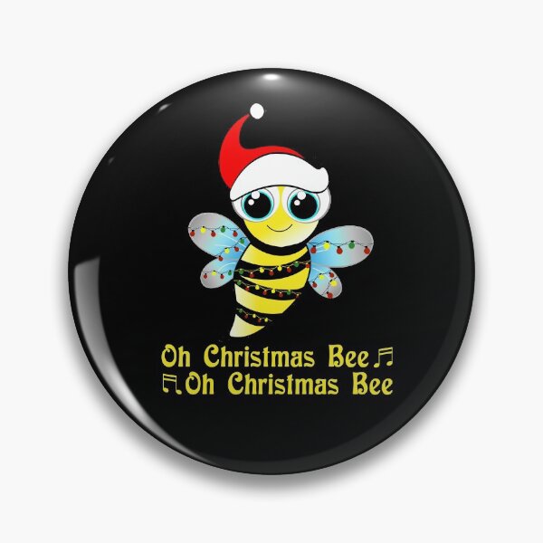 Item preview, Oh Christmas Bee Ronaments Bee Lovers Santa Hat Lights Gift designed and sold by issambak.