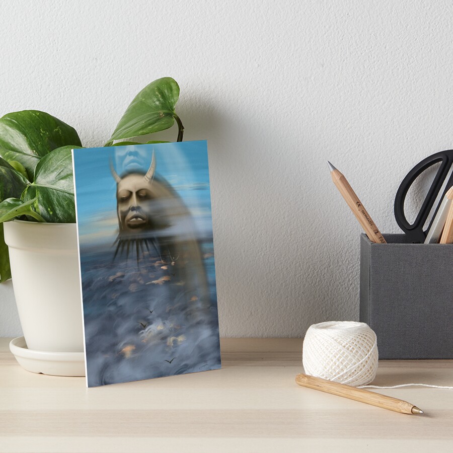 Flying post lockdown Art Board Print