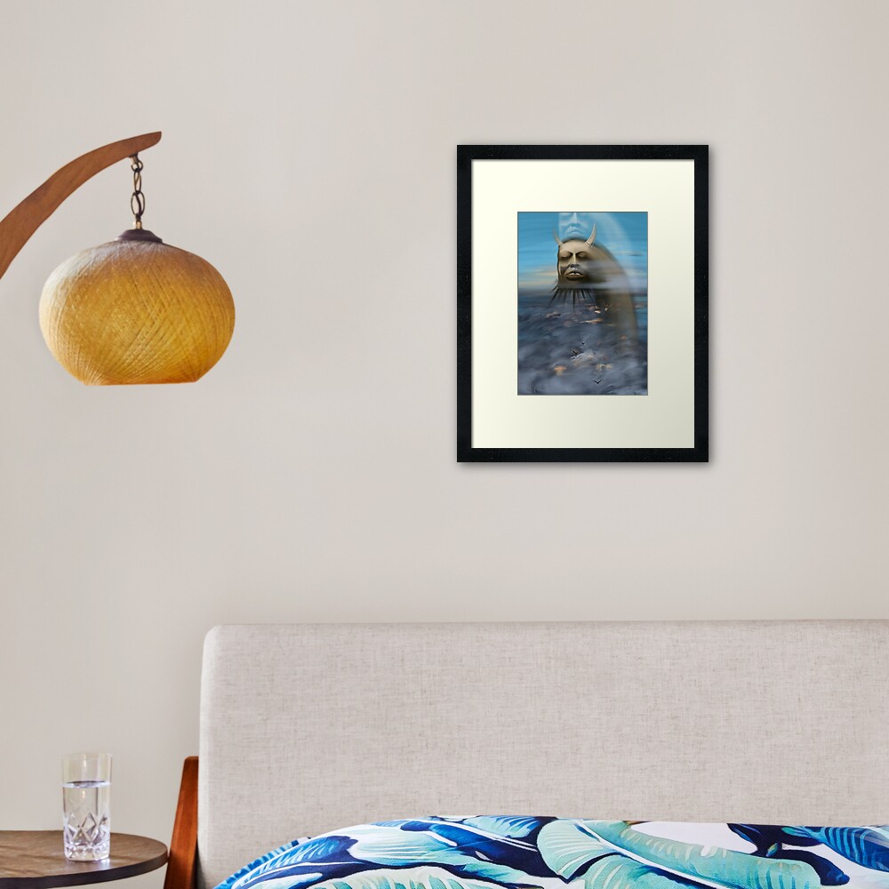 Item preview, Framed Art Print designed and sold by anguanatatu.