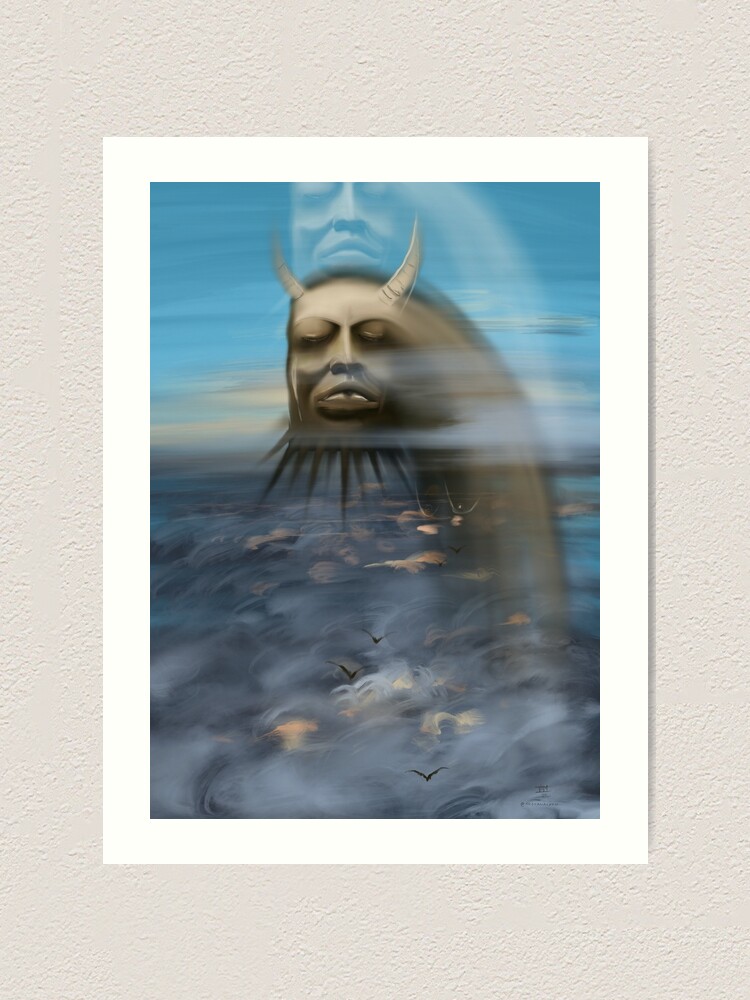Alternate view of Flying post lockdown Art Print