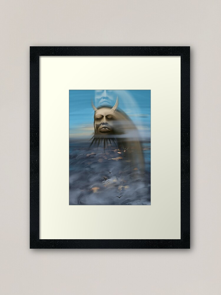 Alternate view of Flying post lockdown Framed Art Print
