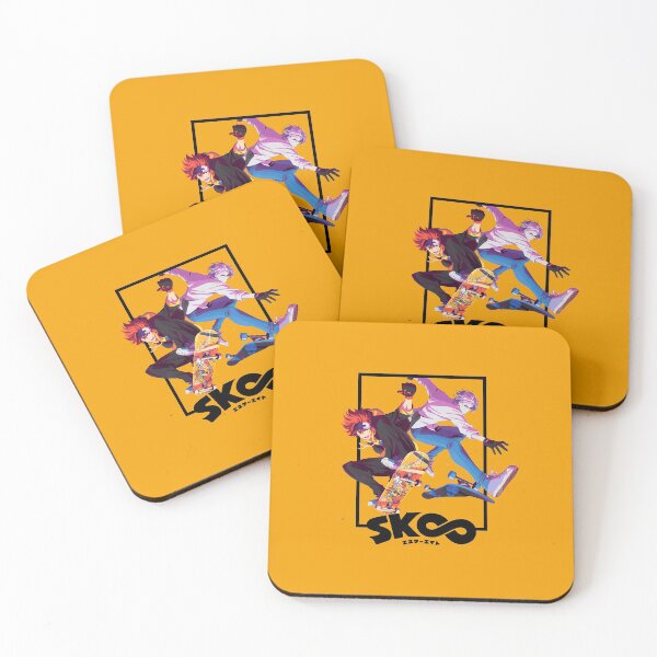 Item preview, SK8 the infinity - Reki and Ranga (yellow) designed and sold by srturk.