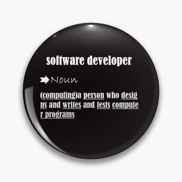 Item preview, SOFTWARE DEVELOPER DEFINITION /GIFT/CODER/COMPTUR/BEST DEFINITION/PROGRAMMER FUNNY t-CHIRT designed and sold by Dahani-mo.