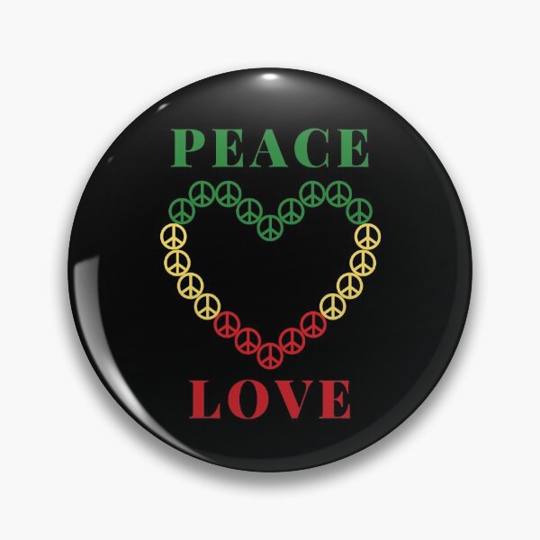 Item preview, peace and love designed and sold by JokesAndFun.
