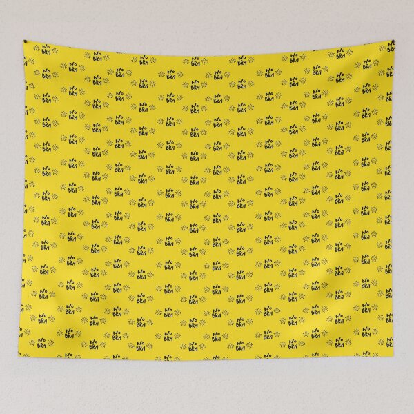 Item preview, Cool yellow pattern no bra and stars designed and sold by ptichkaJL.