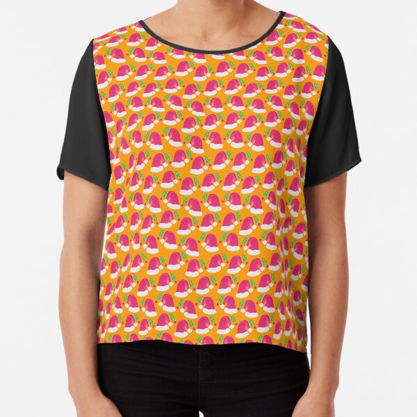 Santa hats Chiffon Top