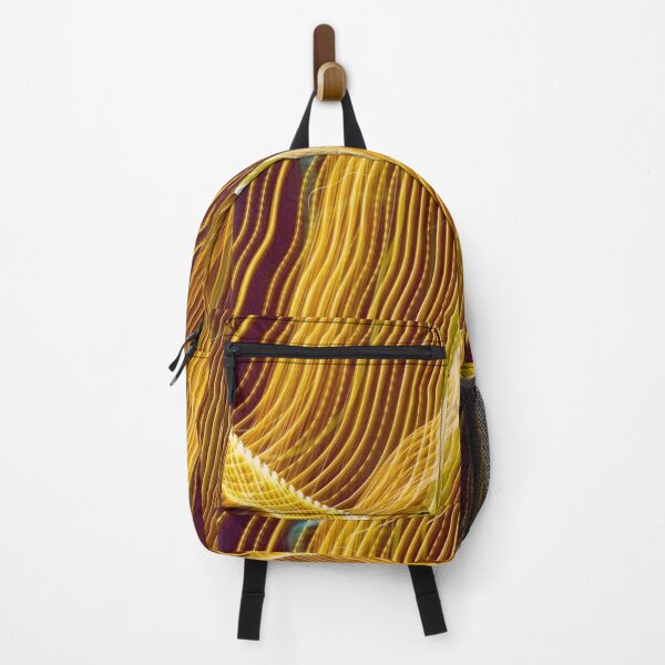 Item preview, Neon light wavy lines yellow designed and sold by glowvim.