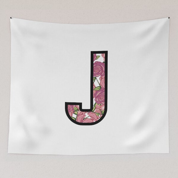 Item preview, Pretty Vintage Rose Letters - The letter J designed and sold by Pandoras-Boxx.