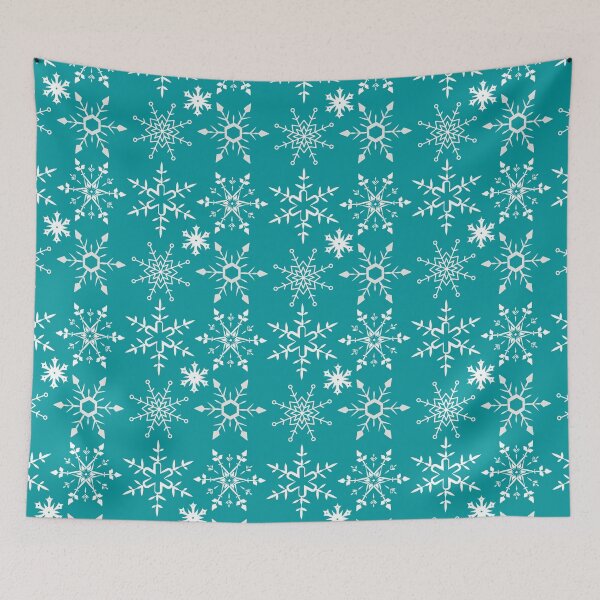 Item preview, Cute Snowflakes Pattern designed and sold by The Sober Art.