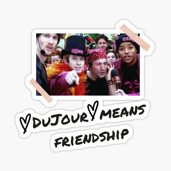 Item preview, Dujour Means Friendship designed and sold by bloodygalah.