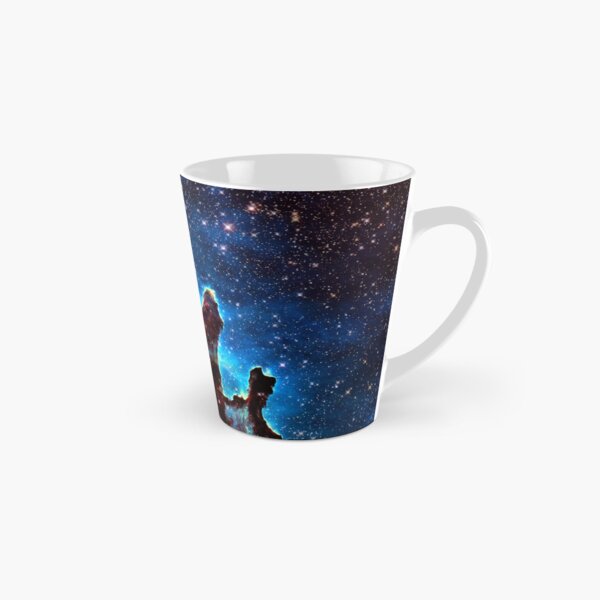 Pillars of Creation combining visible and infrared images. Astronomy Tall Mug