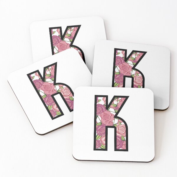 Item preview, Pretty Vintage Rose Letters - The letter K designed and sold by Pandoras-Boxx.