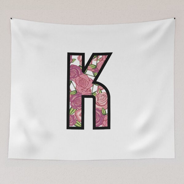 Item preview, Pretty Vintage Rose Letters - The letter K designed and sold by Pandoras-Boxx.