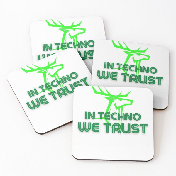 Item preview, In techno we Trust Animal Green designed and sold by kyds.